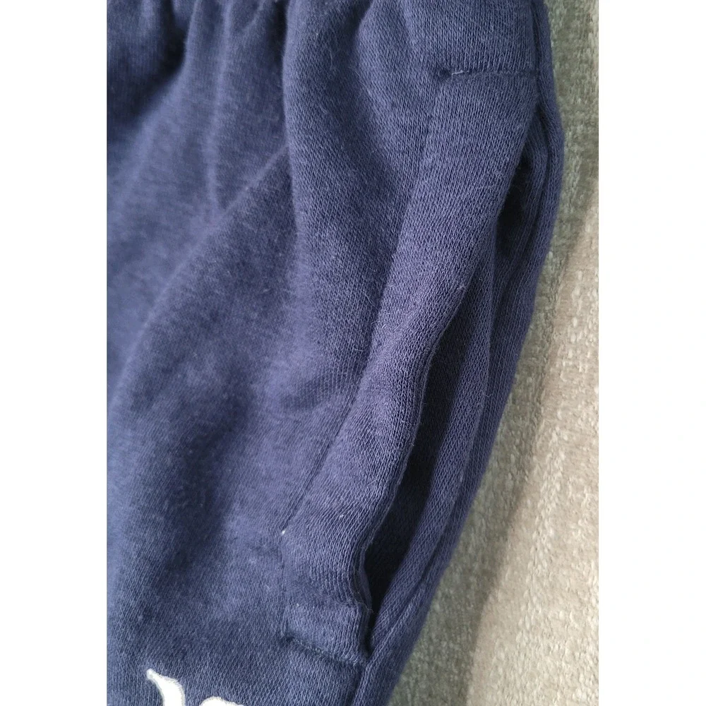 Hurley Boys Midnight Navy Fleece Joggers Sweatpants Size Medium 10-12 986549-U90